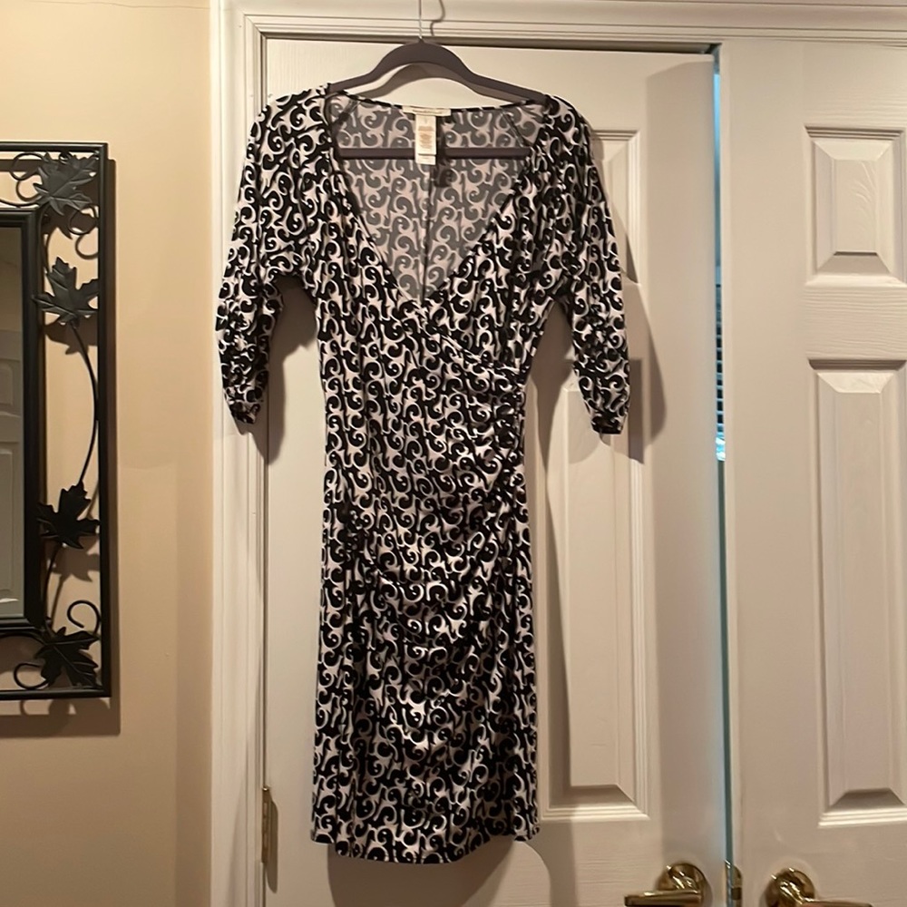 Laundry Dress - Small - Black/White